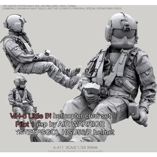 1/35 Resin model kits figure colorless and self-assembled A-411