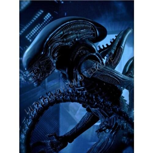 5D Diy Diamond Painting Aliens VS Predator Skiing Cross Stitch Kit embroidery Home Decoration arts crafts sewing Mosaic FG1029