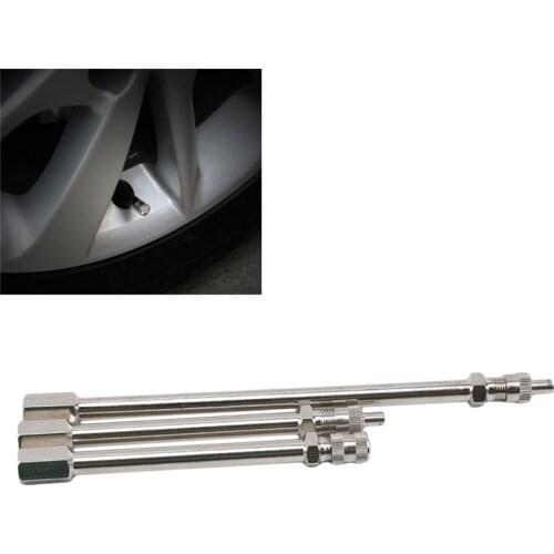 Car Auto Truck Brass Wheel Tire Valve Cap Tyre Stem Extension Pole Cap Extender Steamboat Inflation Valve Stems Automobiles Tool