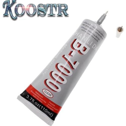 B7000 110ml Multipurpose Adhesive Jewelry Rhinestone Crafts DIY Phone Screen Glass Epoxy Resin Super Liquid Glue B-7000 Nail Gel
