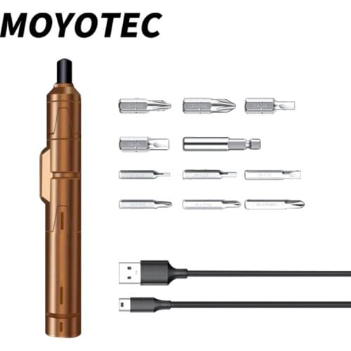 MOYOTEC 3.6V Cordless Electrical Screwdriver Mini Power Tools Household Rechargeable Multifucntion Power Drill Kits Set