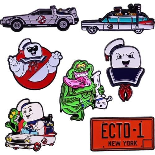 DZ187 Movie Figure Hard Enamel Pin Brooches Women Men Badge Lapel Collar Fashion Jewelry