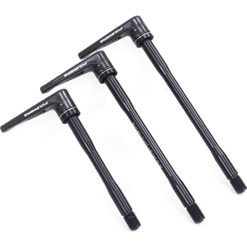 Fouriers Road Bike Thru Axle Lever M12 100mm 135mm 142mm 148mm for Cyclocross CX Gravel Bike Front Fork Rear Frame Hub Shaft