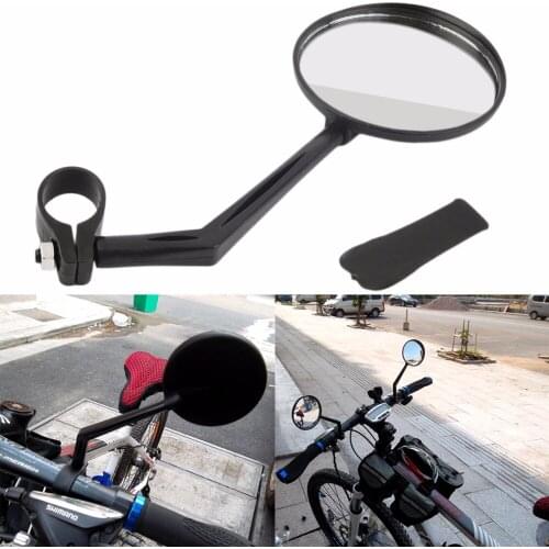 Hot Sale 360 Degree Flexible Bicycle Bike Handlebar Rearview Vision Mirror Reflector Convex Surface