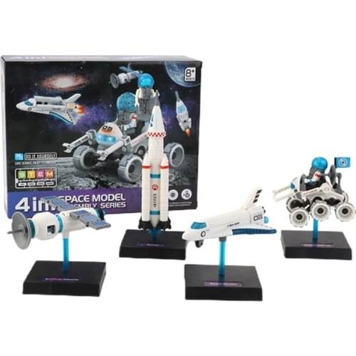 77HD Star War Moon Adventure Space Playset Toy Exploration Space Toy Spaceship Rocket Toy Playset for Boys and Girls Children