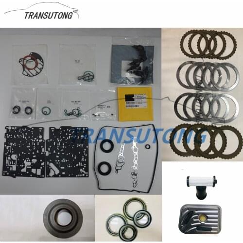 MPS6 6DCT450 6-Speed DSG Transmission Front Clutch Cover Oil Filter & Rebuild Kit & Piston Kit for Ford Mondeo Focus