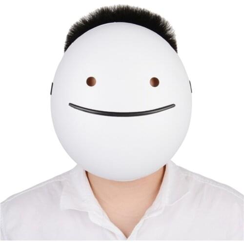 Cartoon Anim Mask Adult Kids Costume Macka Halloween White Dream Mask Party Cosplay Masque Dreamy Mask