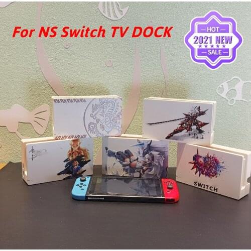 2021 New TV Dock HDMI-Compatible Stand Charging Dock Housing Shell Limited Charging Dock Case Set for Nintendo Switch Console