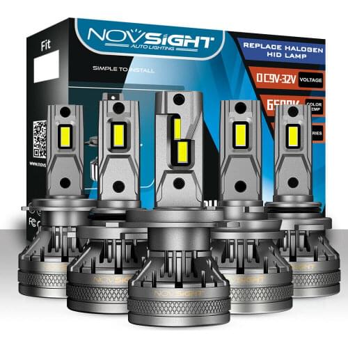 NOVSIGHT LED H1/H4/H7/H8/H9/H11/9005/9006 Car LED Headlight Bulbs 120W 22000LM LED Bulb White 12V Auto Headlamp