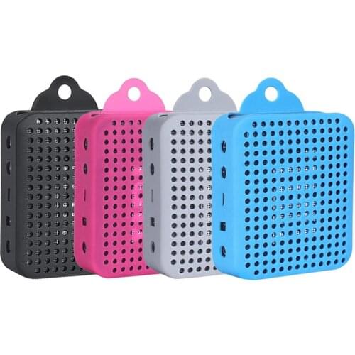 Protable Case Soft Bag Protective Silicone Case Black White Pink Blue Anti-collision Protection For GO 2 Bluetooth Speaker