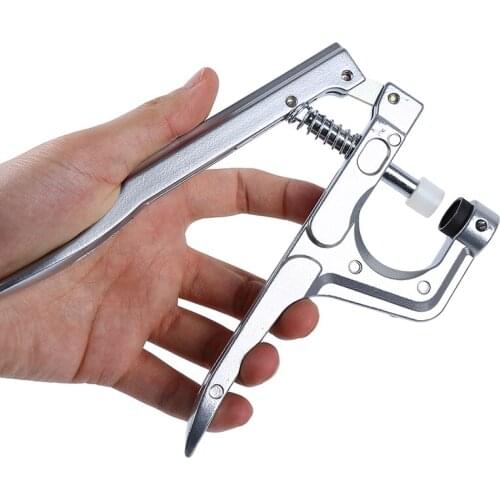 Plastic Resin Snap Button Press U Shape Fastener Snap Pliers Stud Cloth Button Press Machine Sewing Tool