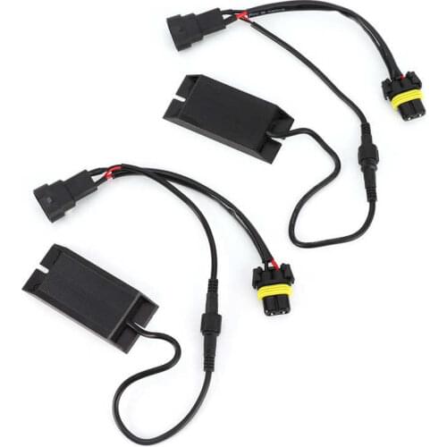 Brake fluid tester automotive Pair Car Light Split Resistance Decoder 9006 Socket High Power with Low Working Heat DC 12V