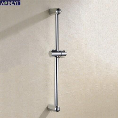AODEYI Stainless Steel ABS Chrome Design Sliding Bar Bathroom Shower Bar Shower Head Holder Stainless Steel Bathroom Bar