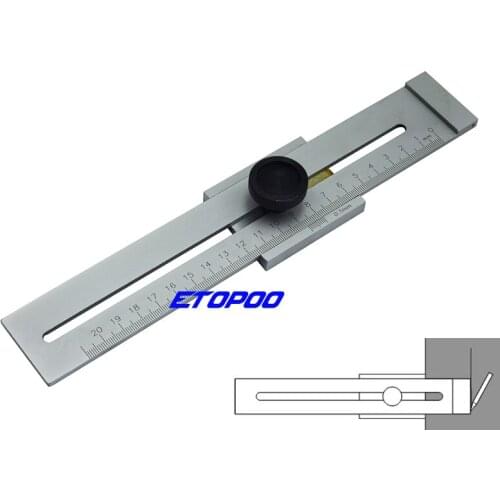0-200MM 0.1MM Steel Marking Gauge Wood Working Measuring Tool Mortising and Tenoning Machine Accessories