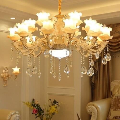 Dining Room Lamp Crystal Chandelier Lighting Bed Room Decoration Lights Indoor Lighting Living Room Chandelier Light Industrial