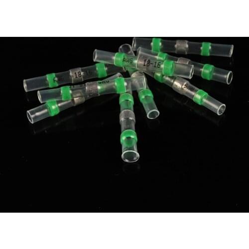 Heat Shrink Connect Terminals Waterproof Solder Sleeve Tube Electrical Wire Insulated Butt Connectors Kit