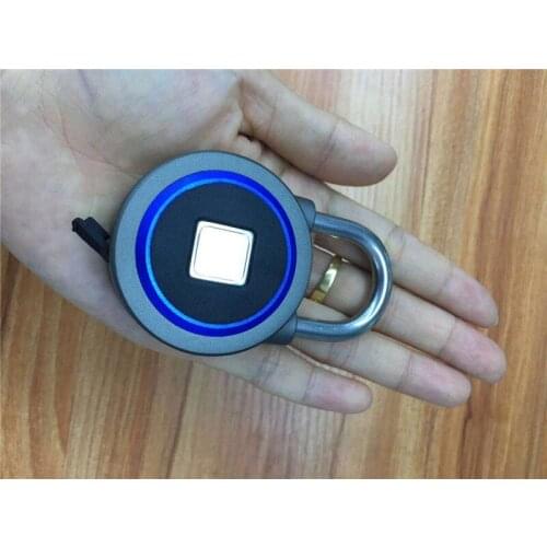 Smart Keyless Fingerprint Lock Waterproof APP / Fingerprint Unlock Anti-Theft Security Padlock Door Luggage Case Lock