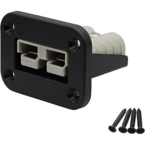 Flush Mount 50 Amp Anderson Plug Mounting Bracket Panel Cover For Caravan Camper Boat Truck
