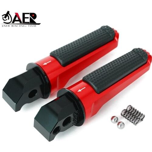 Rear Passenger Foot Pegs Pedals for Honda CB500F CB 500 F 2016-2021 CMX 500 Rebel CB125R CB300R CB650R CB1000R Neo Sports Cafe
