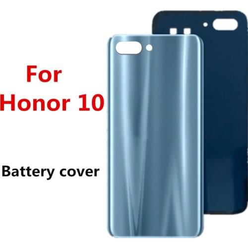 For Huawei honor 10 Back Battery Cover Door Rear Glass Housing Case For Huawei honor10 Battery Cover housing Replacement