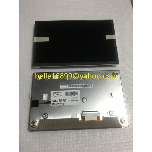 1000% New L.G 7inch LCD display LB070WV7(TD)(01) LB070WV7-TD01 screen without touch panel for car GPS navigation LCD monitors