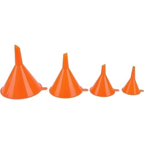 80% 2021 Hot Sell 4Pcs Plastic Car Oil Petrol Hopper Funnel Diffuser Household Kitchen Gadget Tool