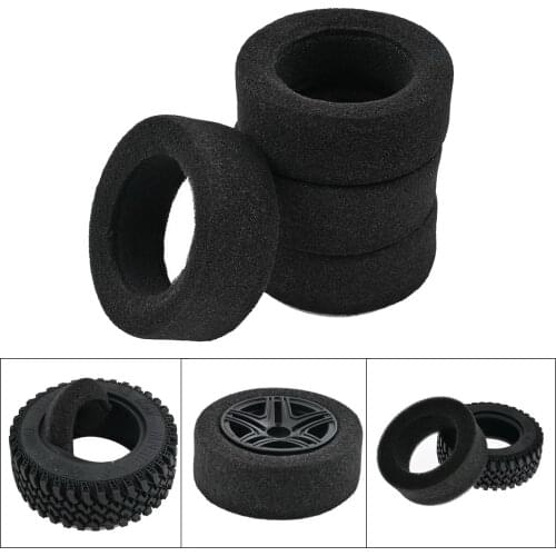 4pcs RC Wheel Tyre Tires Foam Insert for MN86K MN86KS MN86 1:12 RC Car Replacement Parts