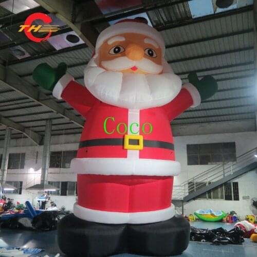 Free air ship to door!6m 20ft Santa grotto,advertising inflatable christmas old man, inflatable santa grotto model outdoor