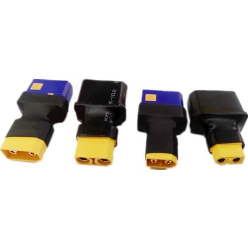 2PCS Wireless QS8-S to XT90/XT60 Plug Adapter Lipo Battery Converter Connector DIY RC Plant Agriculture UAV Drone Accessories