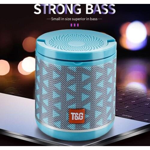 Kuulee Bluetooth-compatible Speaker Phone Holder TWS Series FM Card Subwoofer Wireless Outdoor Portable Small Speaker for Sports