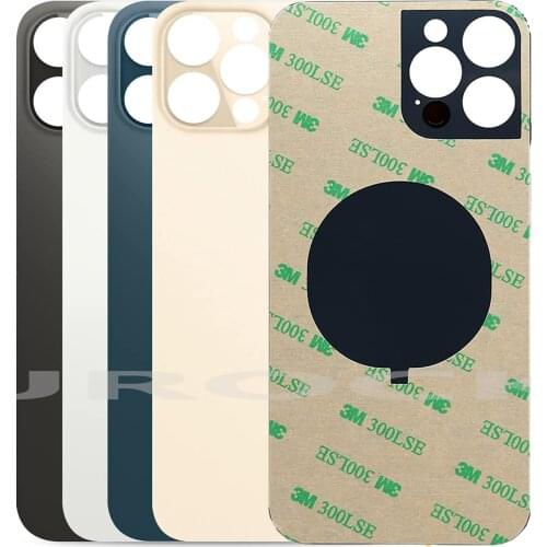 Big Hole Back Glass Housing Phone Camera Ring Glasses For iPhone 12 mini 12 Pro 12 Pro Max Replacement Easy Fix With 3m glue