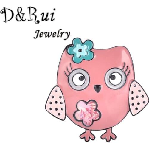 D&Rui Jewelry Brooches Girl On Clothes