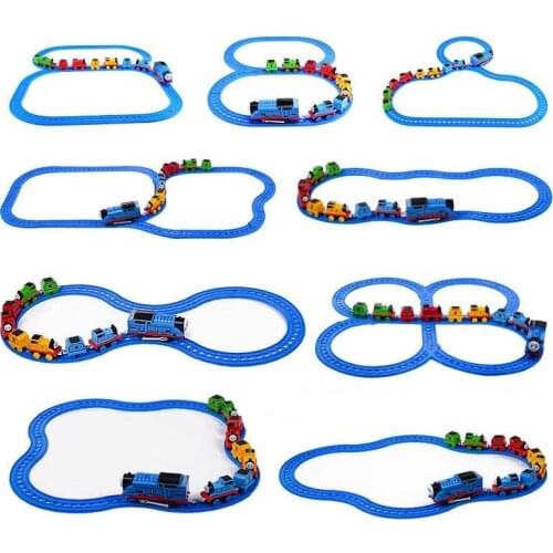 1:43 Thomas and Friends Electric Track Percy Thomas Set Alloy Metal Magnetic Diecasts Train Kids Toys Boys Toy Children Gift