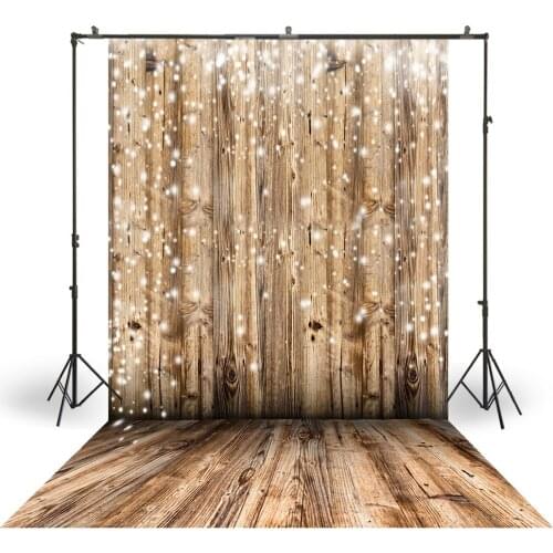 HUAYI Photography Backdrop Newborns Birthday Studio Photo Background Vintage Old Wood Planks Christmas Photo Backdrops XT-6393