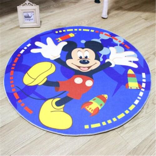 Disney Mickey Playmat Cushion Door Mat Bathroom Mat Kitchen Doorway Children Room Balcony Mat Bedroom Carpet Kids Rug