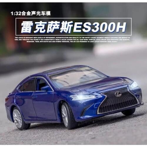 Simulation 1:32 Lexus es300h alloy family car model pendants childrens toy car model three box car