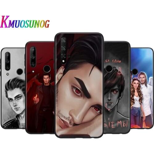 Soft Black Romance Club For Honor 30 30i 8C 8S 9A 9C 9S 9X 10X Lite 20S 20E 30S V30 V20 Pro Plus Phone Case