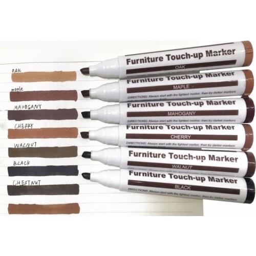 Wood Repair System Kit Filler Sticks Touch Up Marker Floor Furniture Scratch Fix
