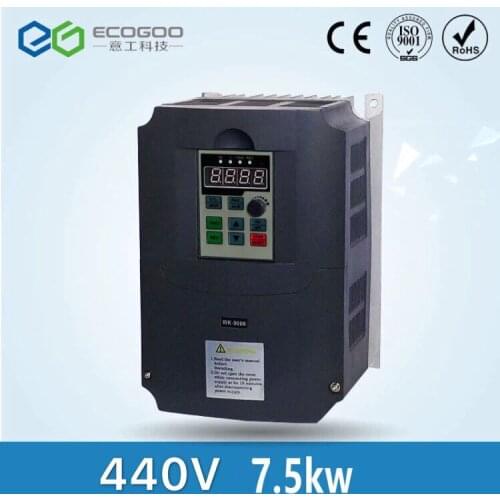 New 3 phase 440V 15A 7.5KW 10HP Inverter VFD frequency AC drive