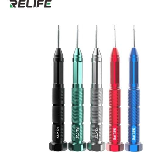 RELIFE RL-727 3D Screwdriver Precision Magnetic Disassembly Screw Repair Hand Tools For Mobile Phones PC Screw Driver Bits