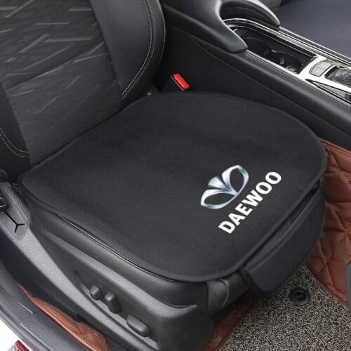 Car Seat Cushion Non-Slip Cover Ice silk Velvet Plush For Daewoo Espero Nexia Matiz Lanos Accessories