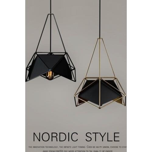 Leisure Life Creative Lighting Nordic Modern Pendant Light Lamp for Dining Room Living Room Bedroom Loft Gold White Black E27