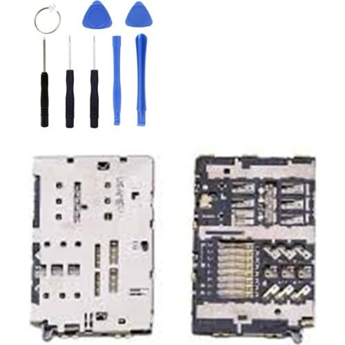 SIM Card Connector sim Socket Holder SIM Card Slot Socket Repair Kit Gift FOR Samsung J2 PRO J250