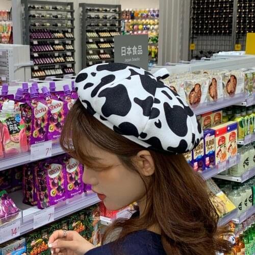 Autum Beret Hats For Girls Franch Painter Beret Hats for Girls British Plaid Winter Wool Octagonal Caps Femal Flat Caps