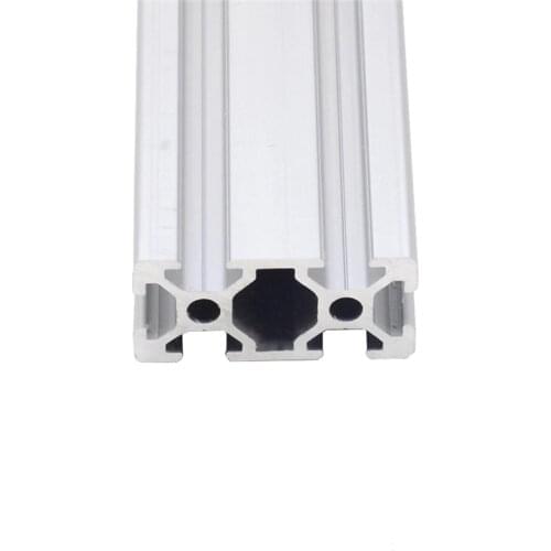 1pcs/lot 100-600mm 2040 Aluminum Profile Extrusion Length Linear Rail 200mm 400mm 500mm for DIY 3D Printer Workbench CNC