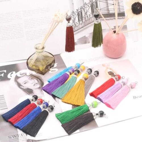 1PCS / silk tassel, DIY jewelry accessories, handmade accessories, tassels, sewing curtain accessories DIY home decoration