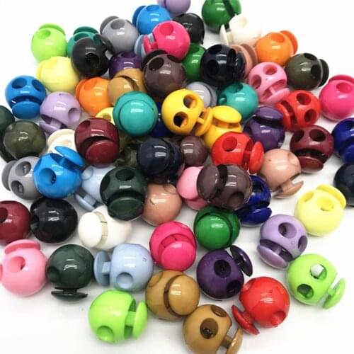 20/50Pcs Color Pig Nose Buckle Sport Backpack Rope Clasp Accessories DIY Spring Adjustment Buckle Sportswear Shoes Rope Botton