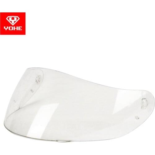2019 New YOHE YH991 YH993 full face motorcycle helmet visor lens Dazzle color silver plating,transparent anti-fog black lens