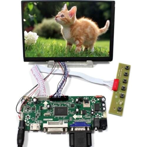 7inch N070ICG-LD1 1280X800 LCD Screen 7" Full Viewing Angle display with HD MI VGA DVI LCD Controller Board M.NT68676