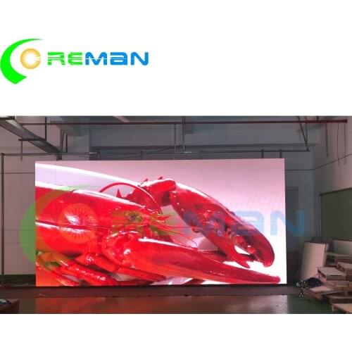 Ali express HD P2.5 indoor led video wall screen super light material panel